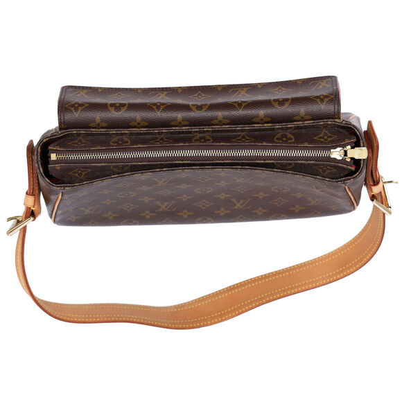 Louis Vuitton Viva Cite GM Monogram Shoulder Bag M51163 Brown - Picture 7 of 8